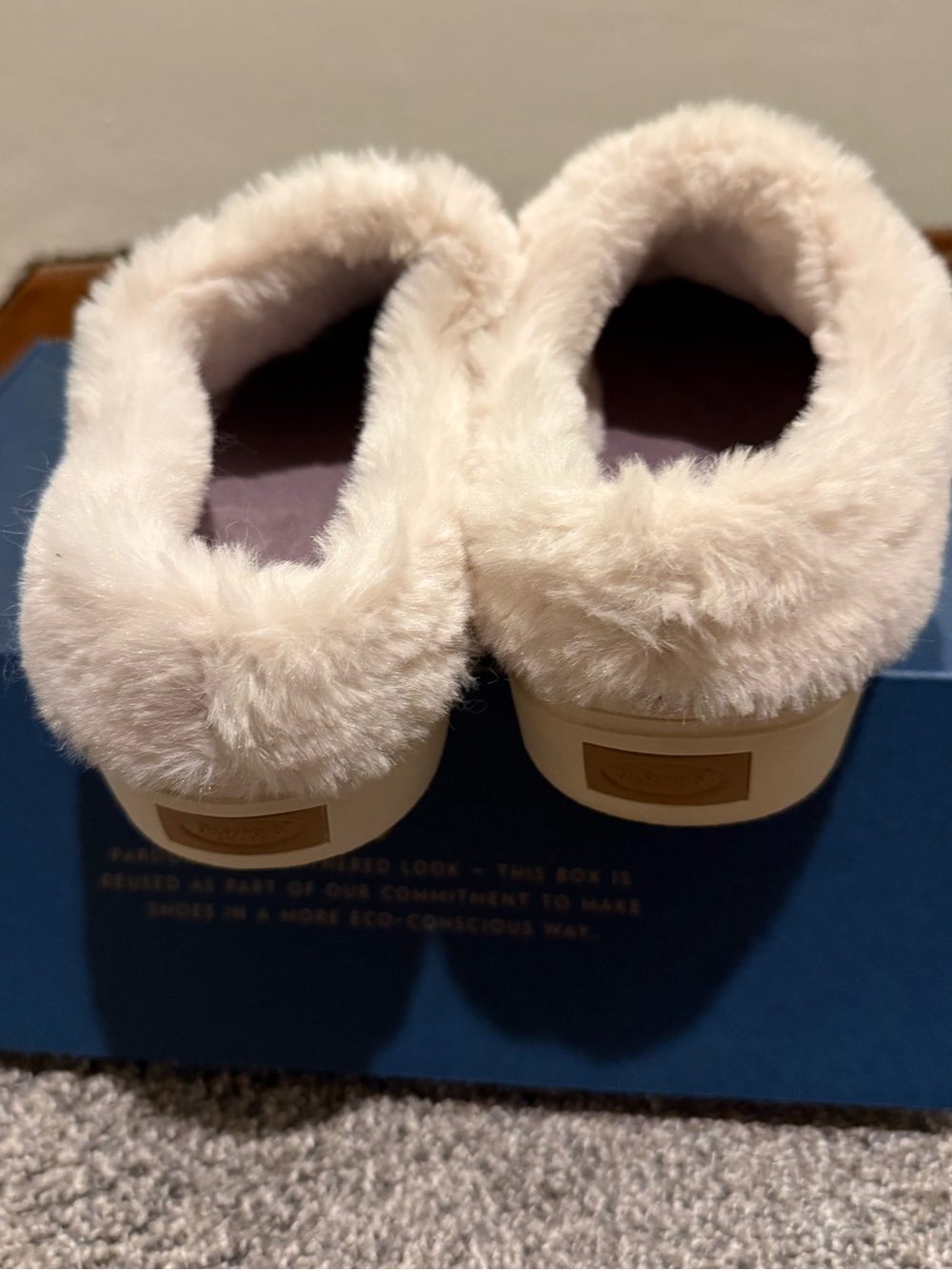 NEW Dr. Scholl's Leopard Print Faux-Fur Slip-Ons - Brown/Cream - Picture 3 of 6